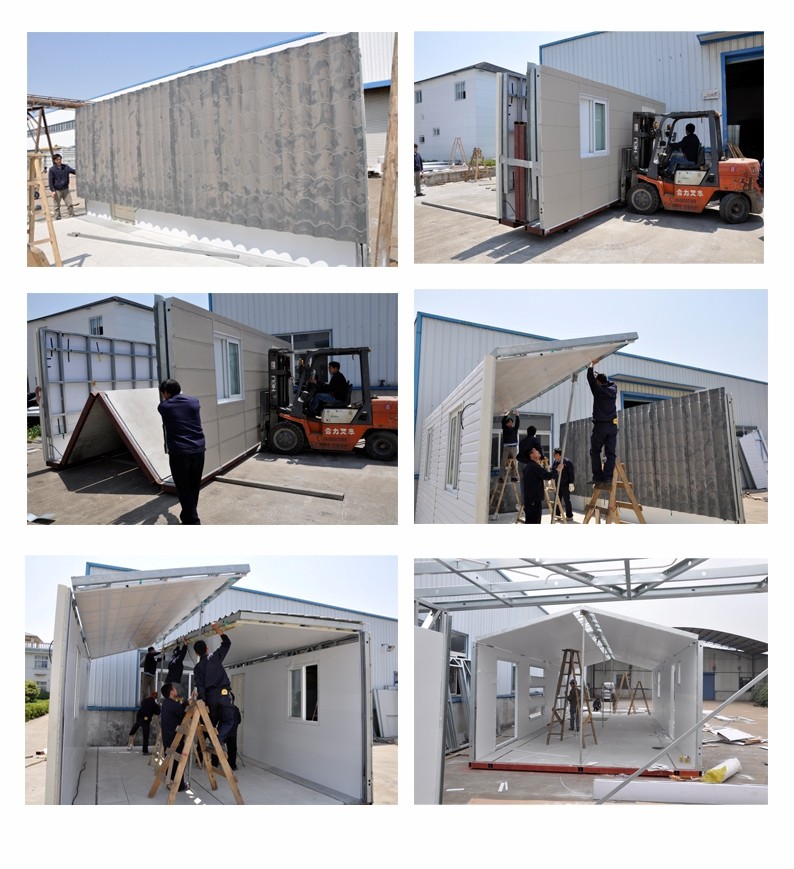 Europe Style Mobile Homes , removable Holiday Home , Foldable House